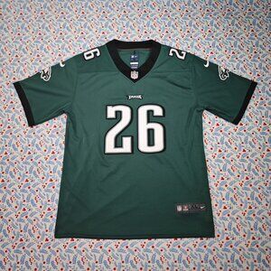 Saquon Barkley Philadelphia Eagles Green Jersey No. 26